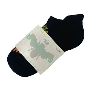 BOMBAS Black Ankle Socks - Size XS